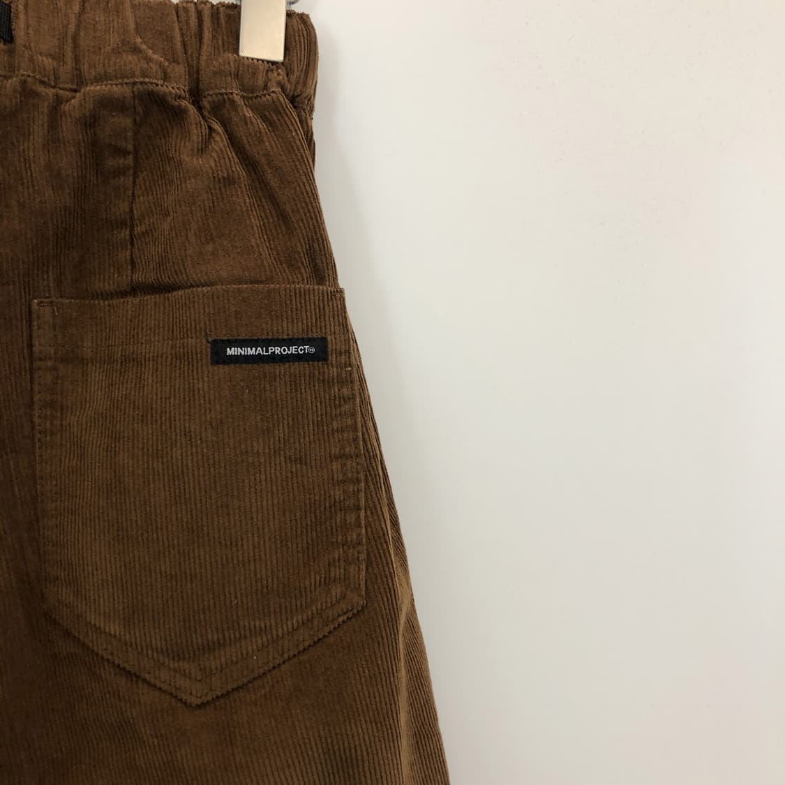 미니멀프로젝트(새상품) 벌룬 코듀로이팬츠 29 인치  상품이미지4