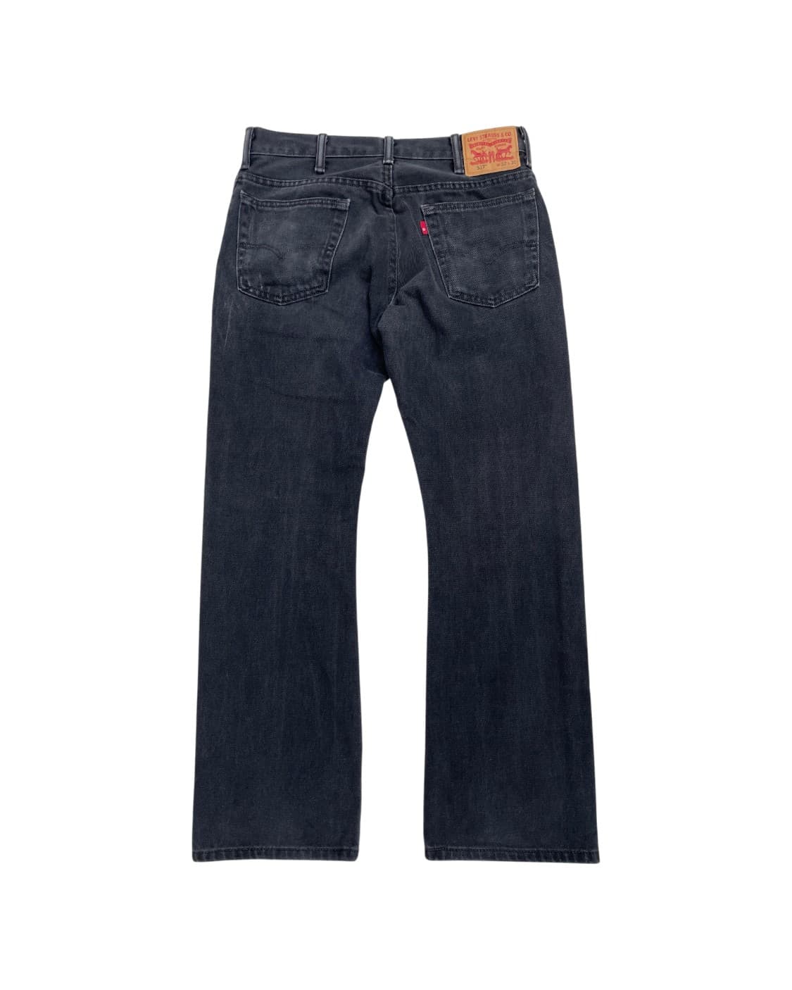 [32x30] Levis 리바이스 517 흑청 블랙 부츠컷 데님팬츠 상품이미지2