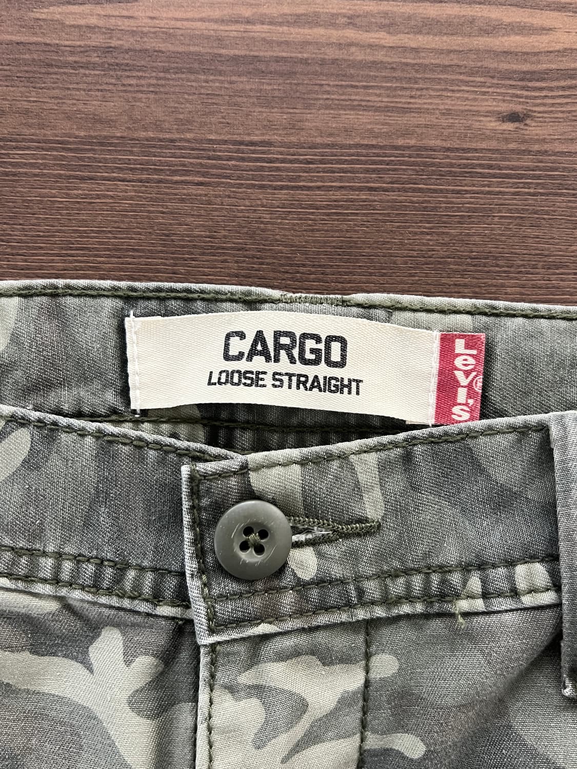 Levis 리바이스 루즈 스트레이트 카모 카고 팬츠 상품이미지7