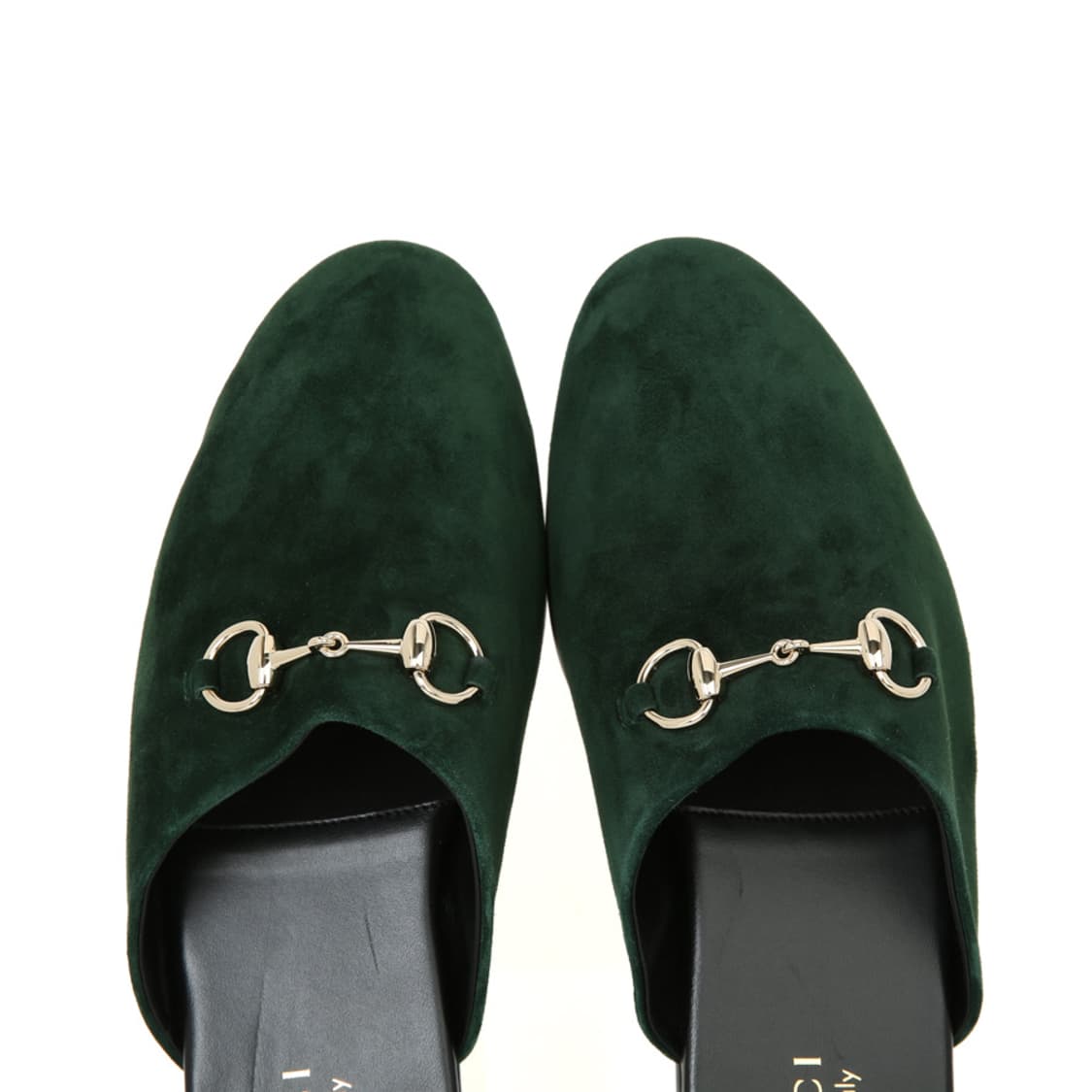 구찌 홀스빗 블로퍼 스웨이드 라운드 토 뮬 슬리퍼 850140 상품이미지6