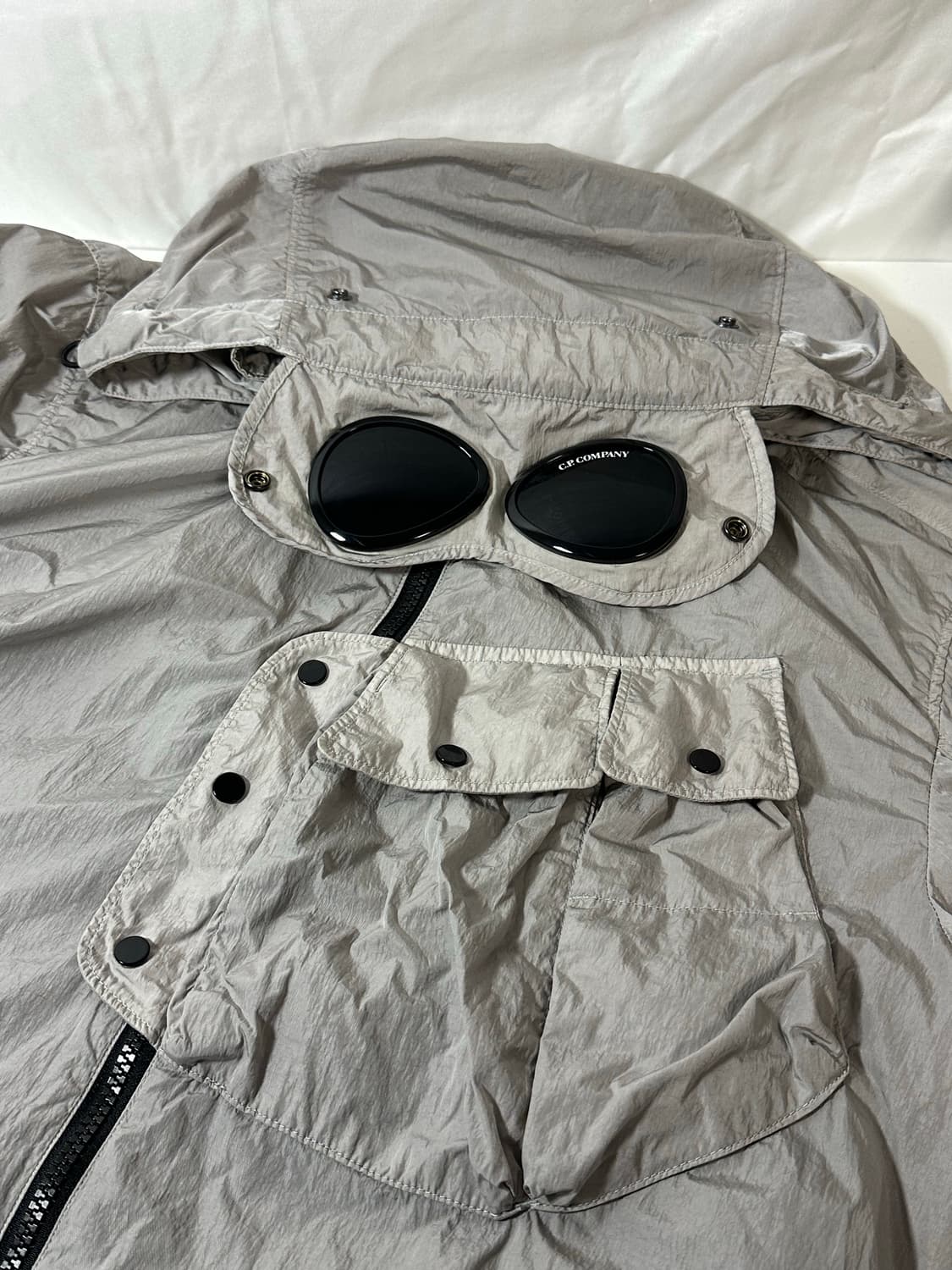 CP컴퍼니 크롬R 나일론 고글 바람막이 그레이 (L) 상품이미지1