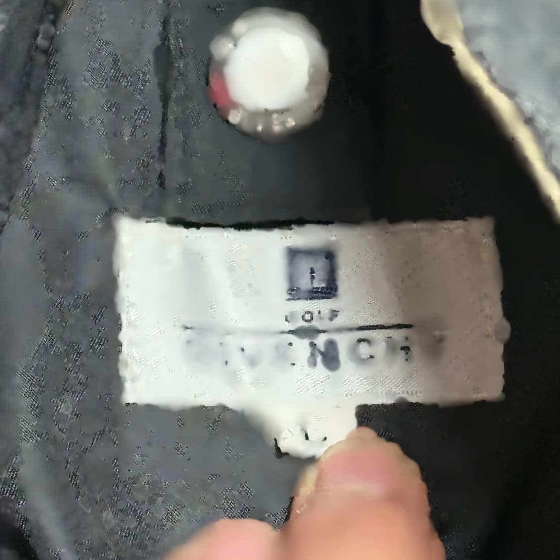 L 지방시 블랙 블루종 자켓 상품이미지8