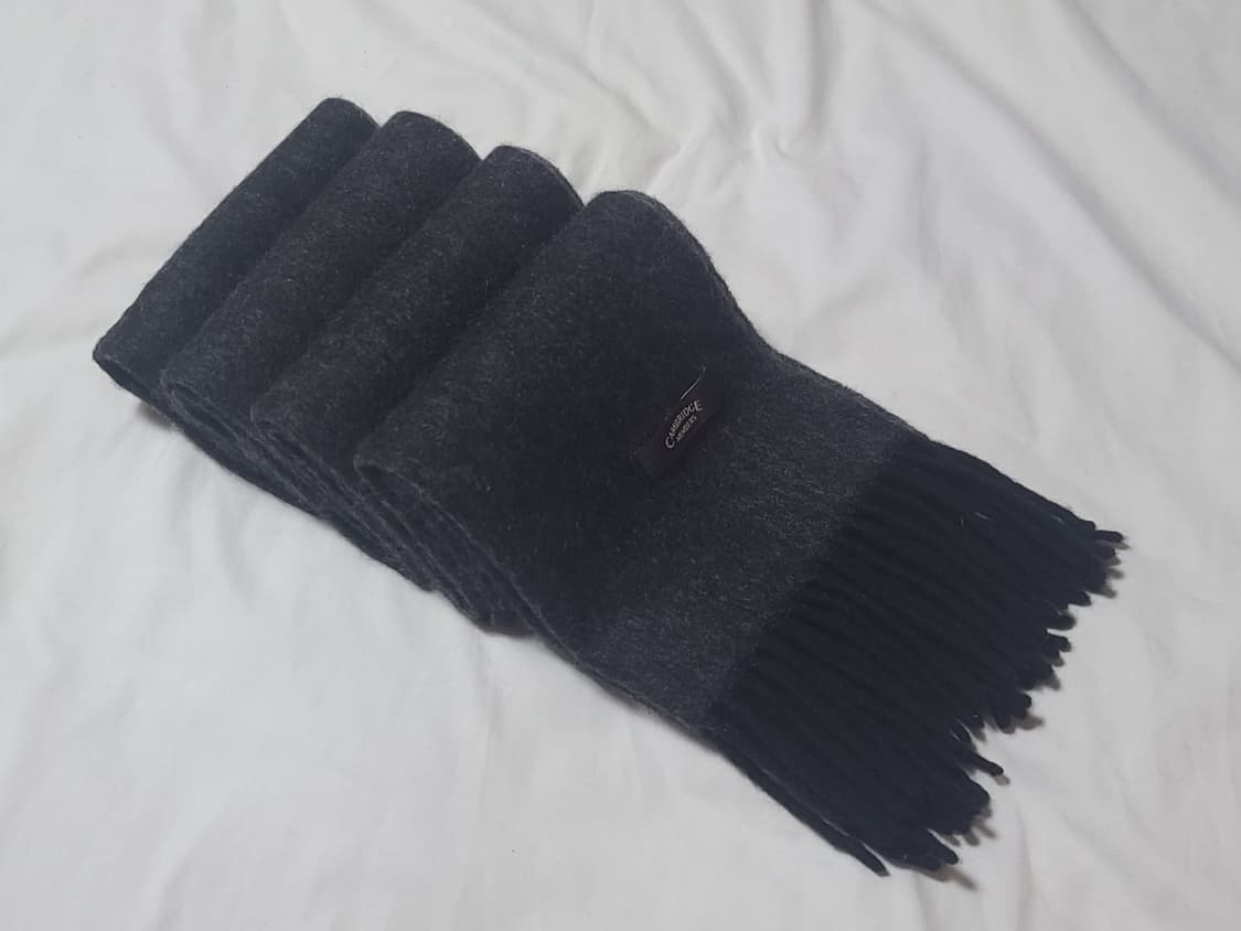 Cambridge Members 캠브릿지 멤버스 캐시미어 양면 머플러 상품이미지3