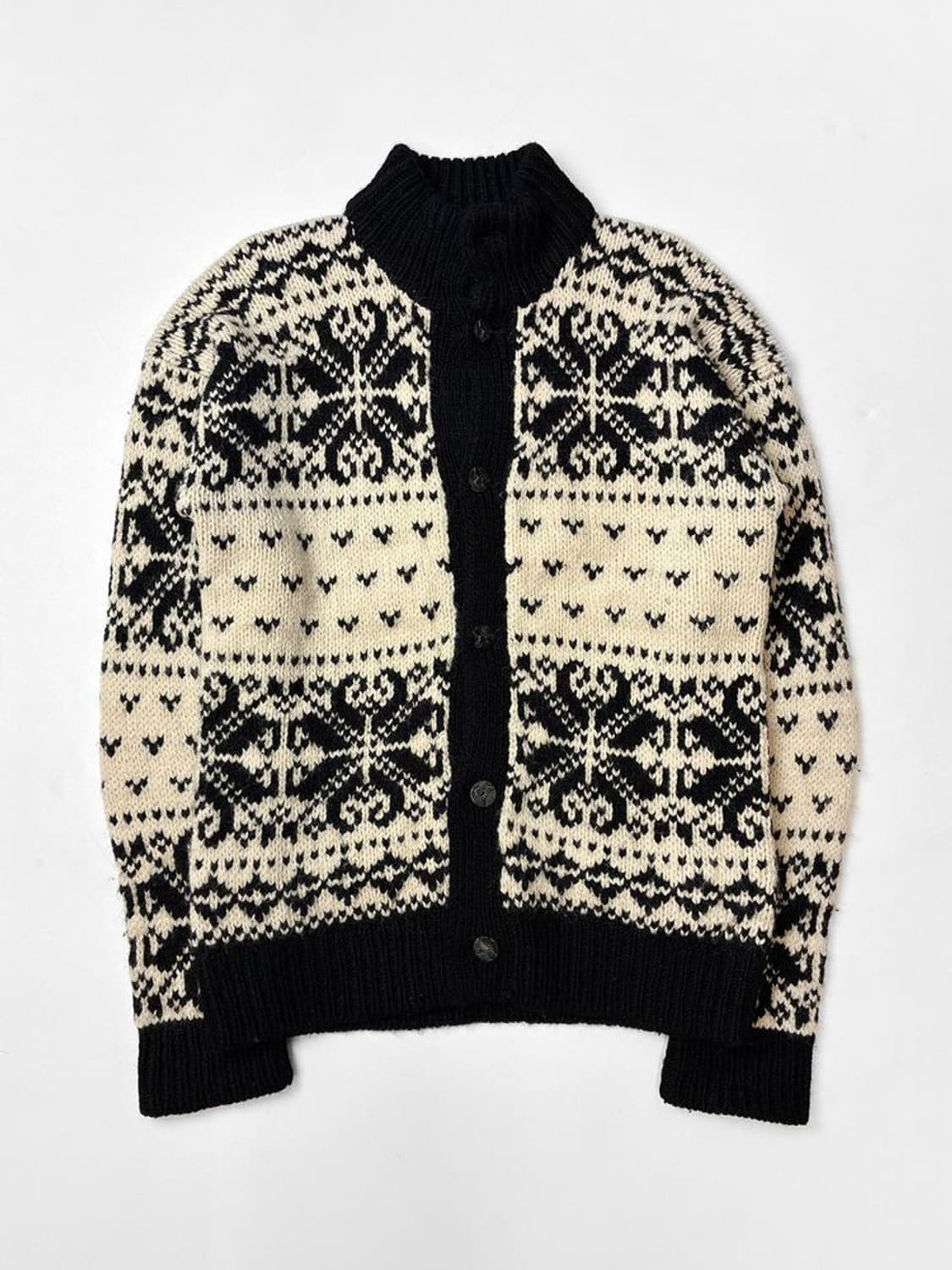 폴로 랄프로렌 90s 에스닉 패턴 핸드메이드 니트 가디건 PN5135 상품이미지1