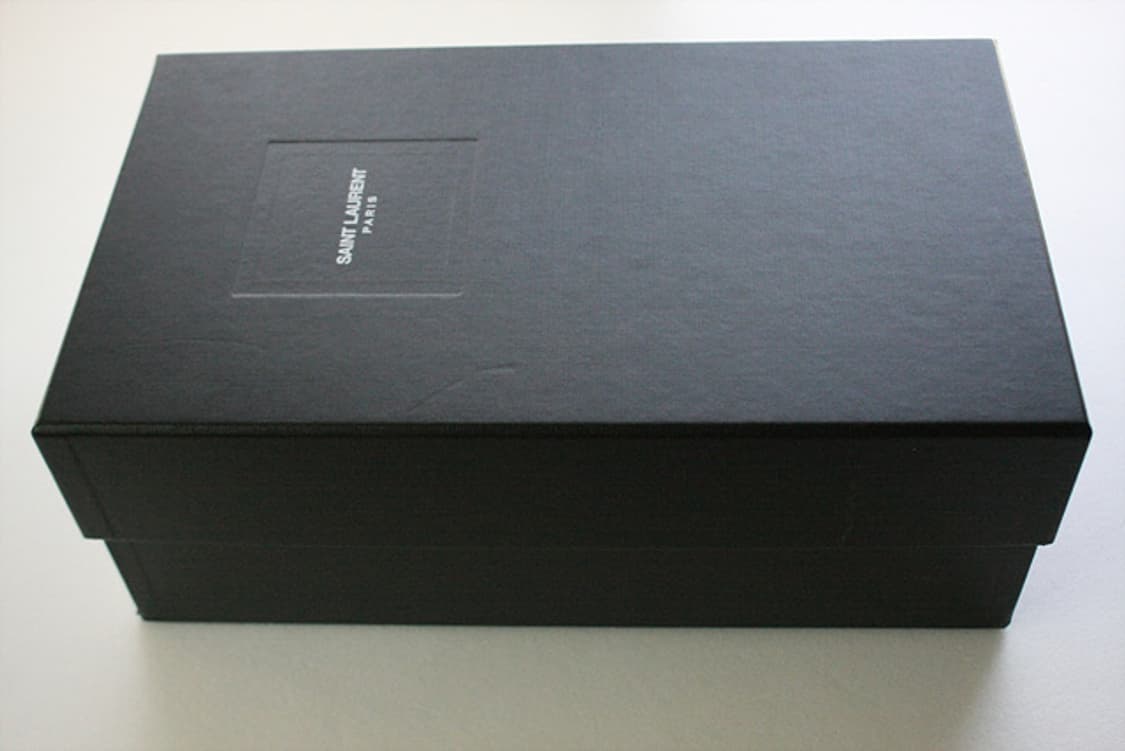 SAINT LAURENT 생로랑 페이턴트 가죽 구두 새제품 상품이미지9