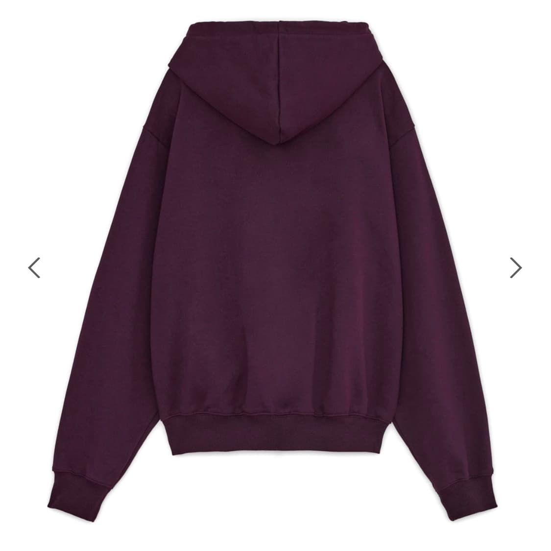 썬번프로젝트 LOGO PATCH HOODIE ZIP-UP, PURPLE 상품이미지3