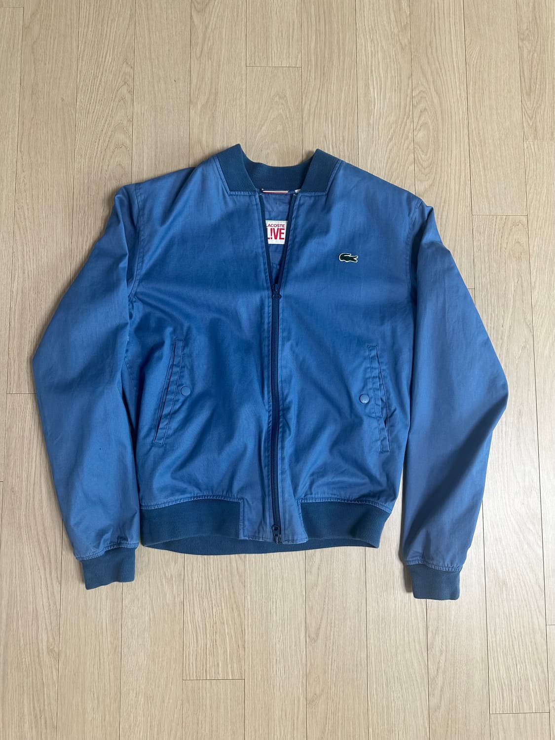 라코스테 트윌 캐주얼 점퍼 (블루) 상품이미지1