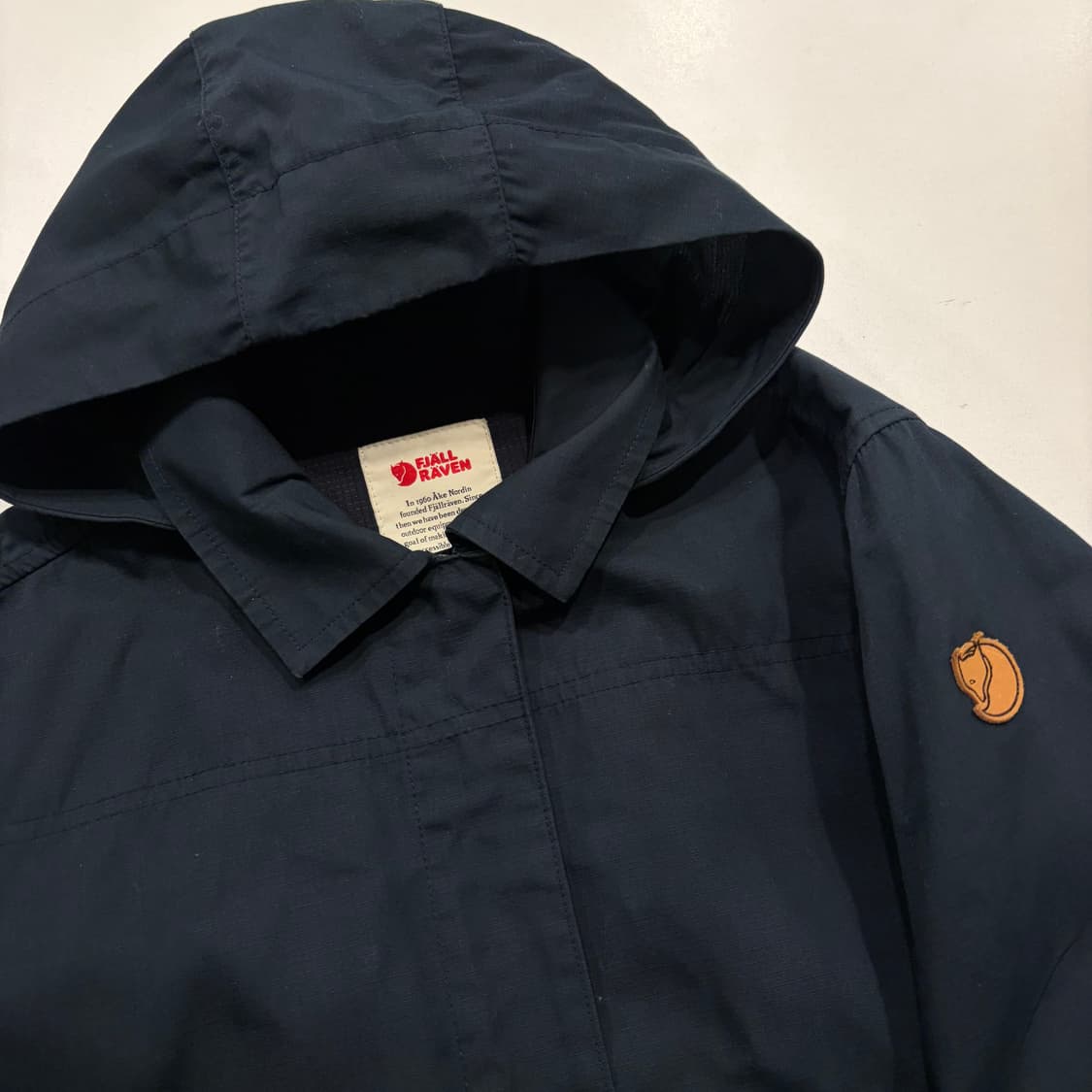 [XXS] 피엘라벤 G-1000 후드 롱 코트 다크네이비 D103 상품이미지3