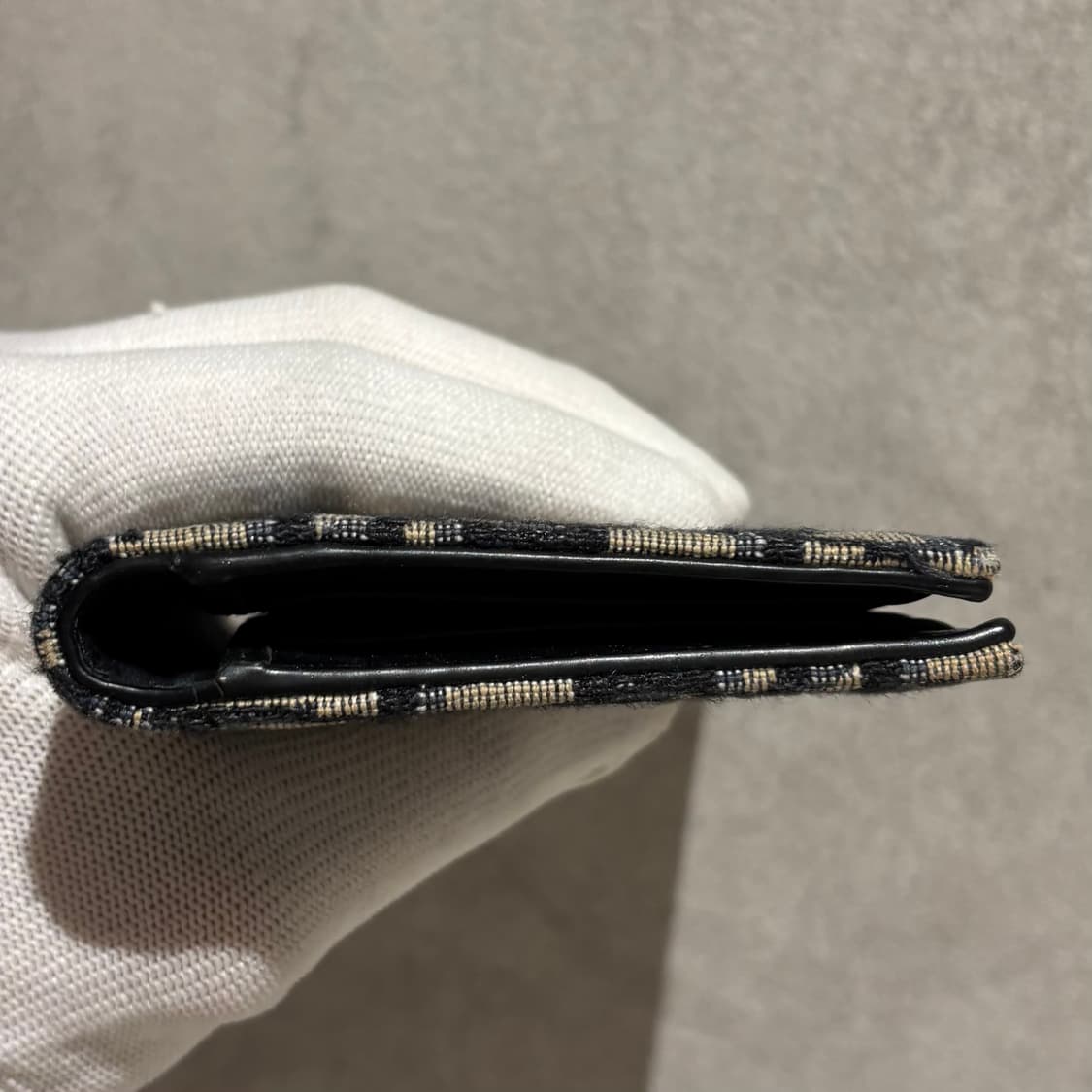 A+ OS사이즈 디올 오블리크 롱 오거나이저 베이지 상품이미지4