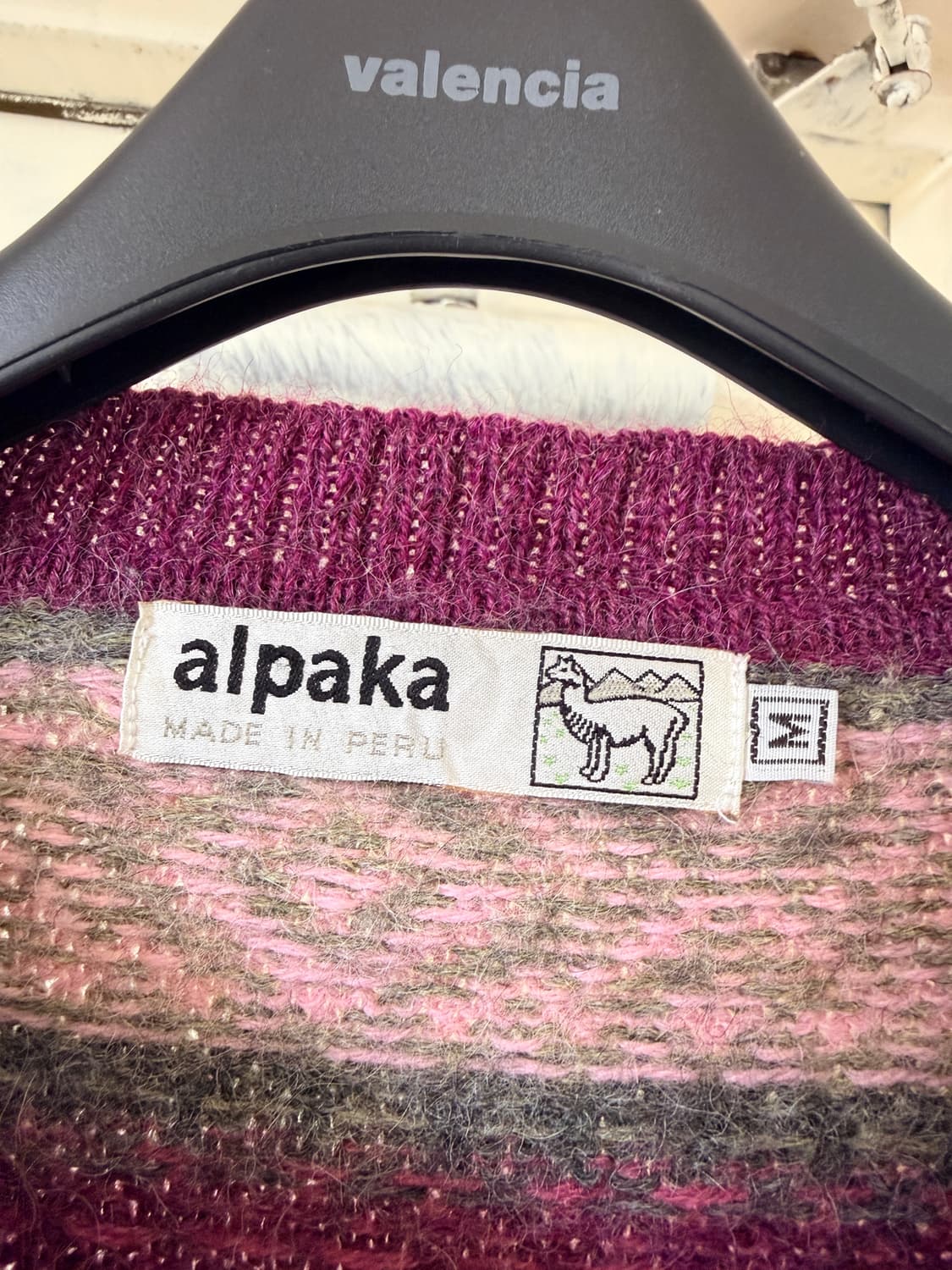 알파카 페어아일 가디건 상품이미지3