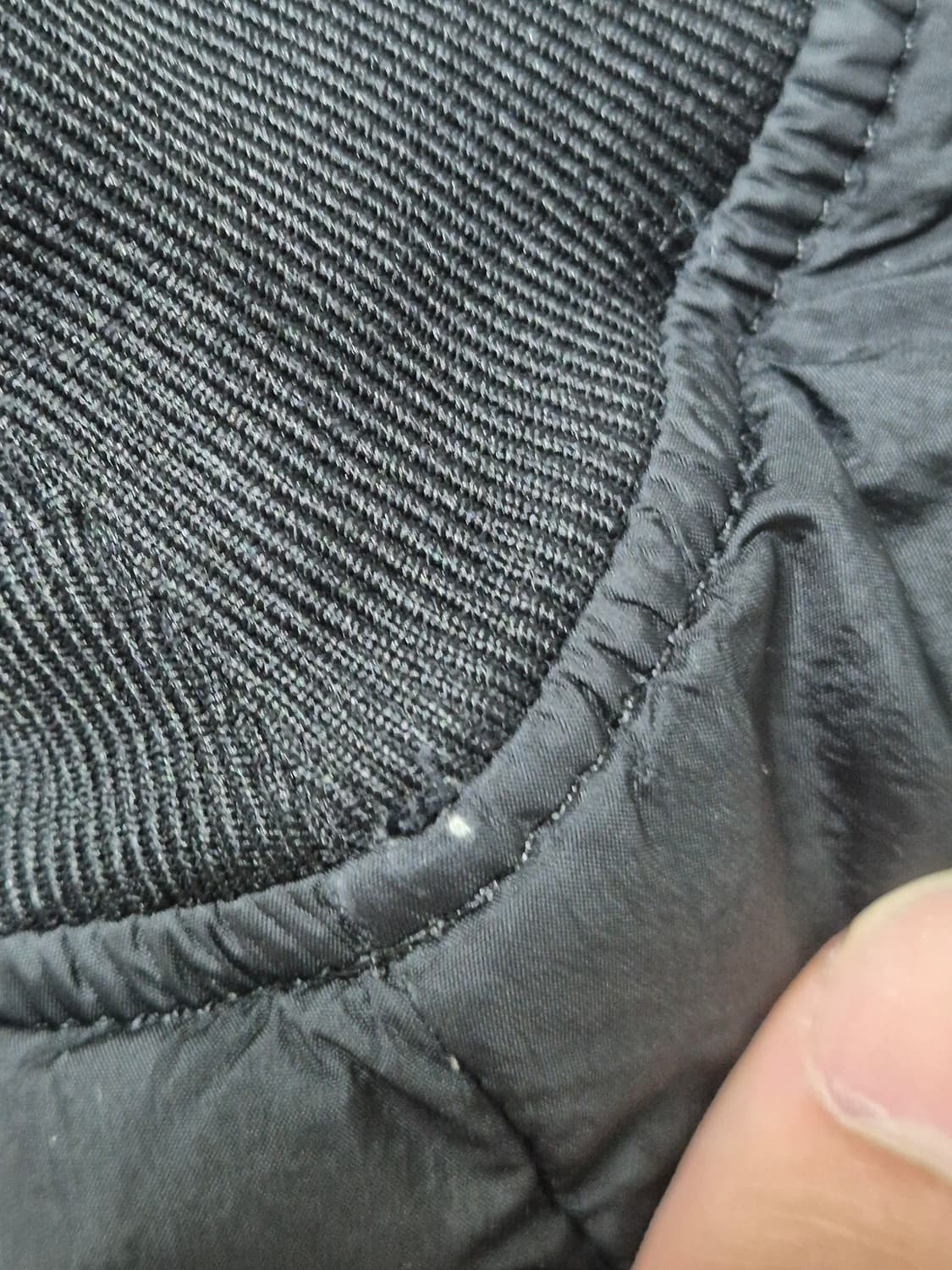 백화점판 17FW-95-M 스톤아일랜드 우원재 크링클랩스 패딩 블랙 상품이미지8