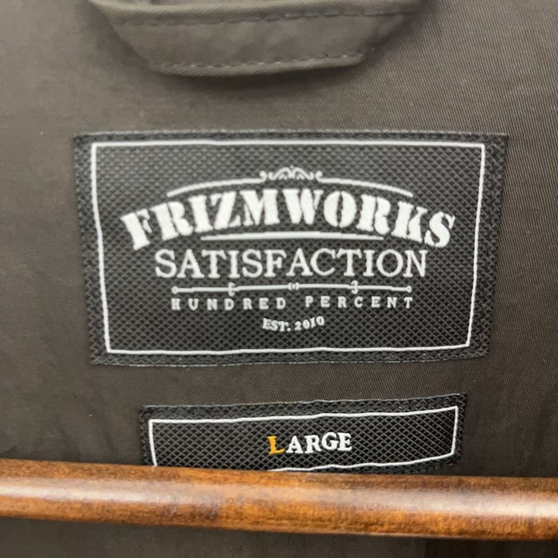 프리즘웍스 모던시크 헌팅 바람막이 자켓 L C08655 상품이미지5