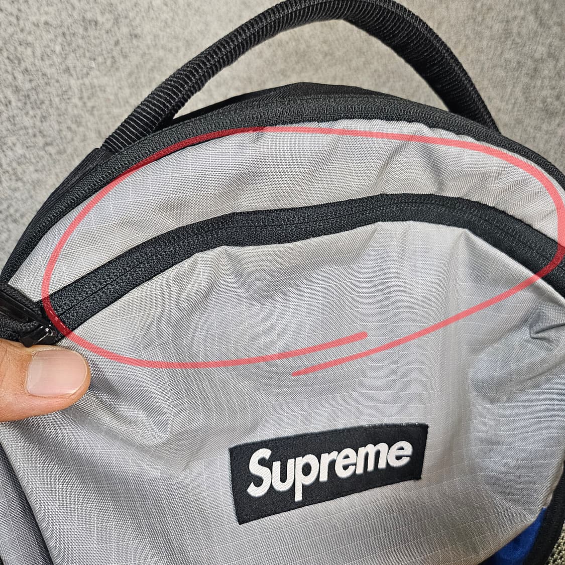슈프림 Supreme 백팩 블루 23fw 상품이미지10