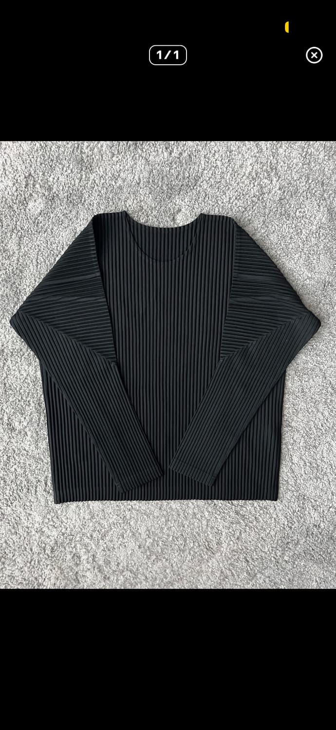 이세이미야케 옴므 플리세 블랙컬러 2사이즈 상품이미지1