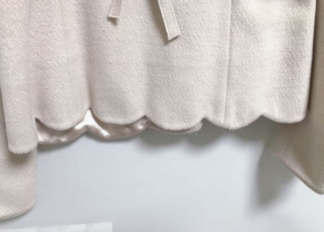 일브 로디스포토깔 윌셀렉션 토끼모피 리본 후드 핑크숏코트 무스탕 리즈리사 상품이미지4