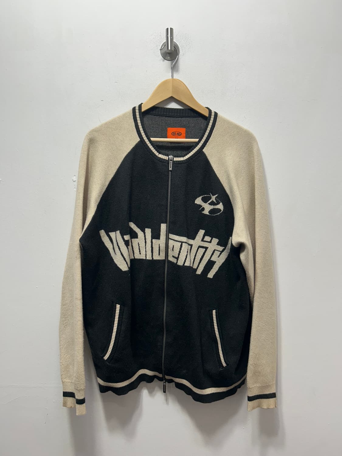 VLAD 배색 니트 가디건 집업 L 상품이미지1