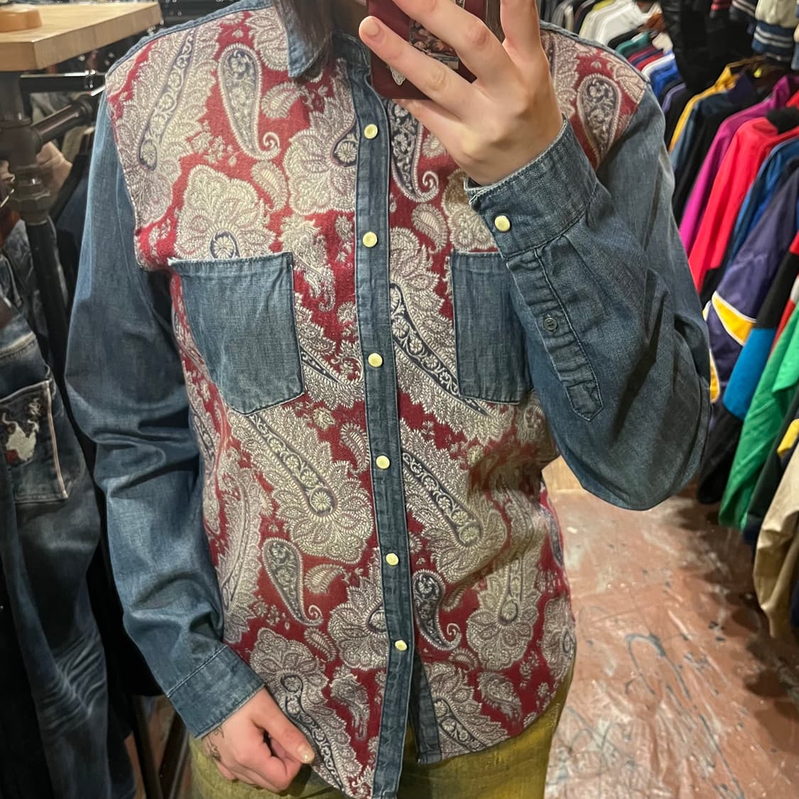 [HI] 빈티지 데님 셔츠 상품이미지1