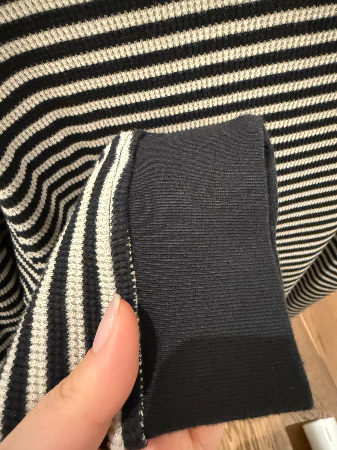 리바이스  스트라이프 와플 남성긴팔 s 상품이미지6