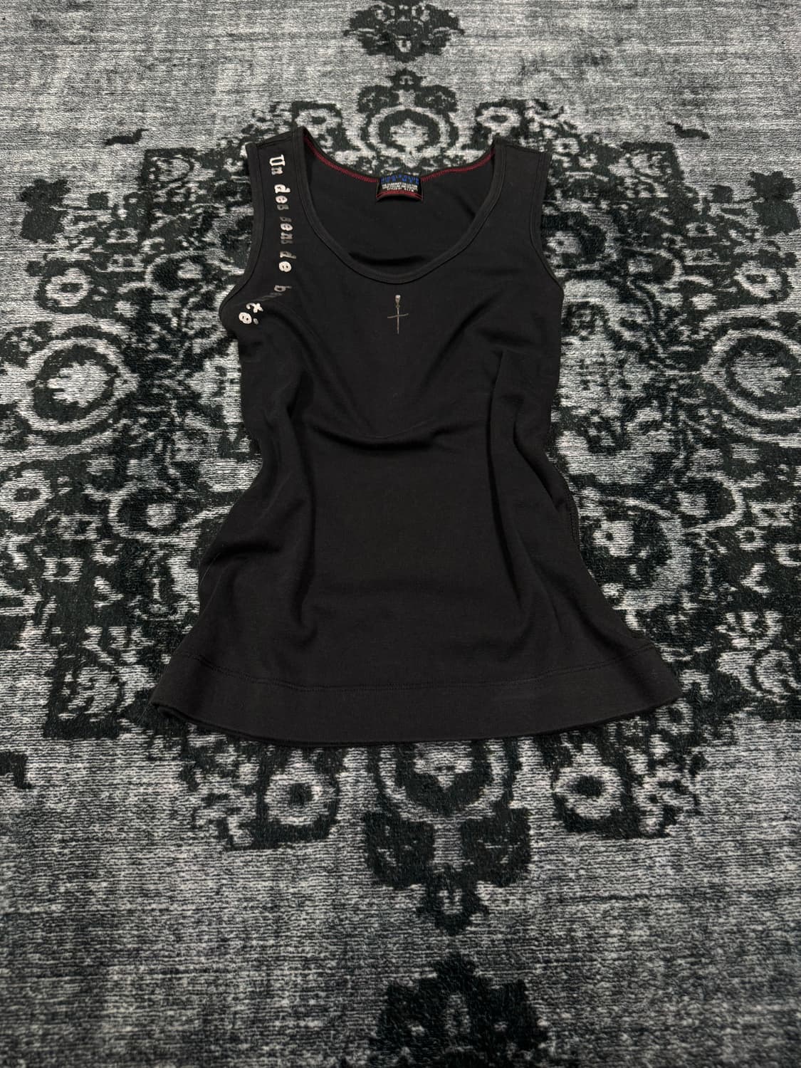 Nicole club for men cross lettering slee 상품이미지4