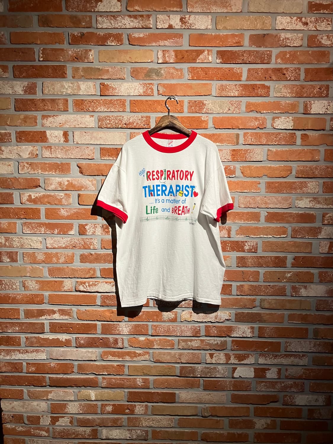 90s USA 빈티지 져지스 링거 티셔츠 상품이미지1