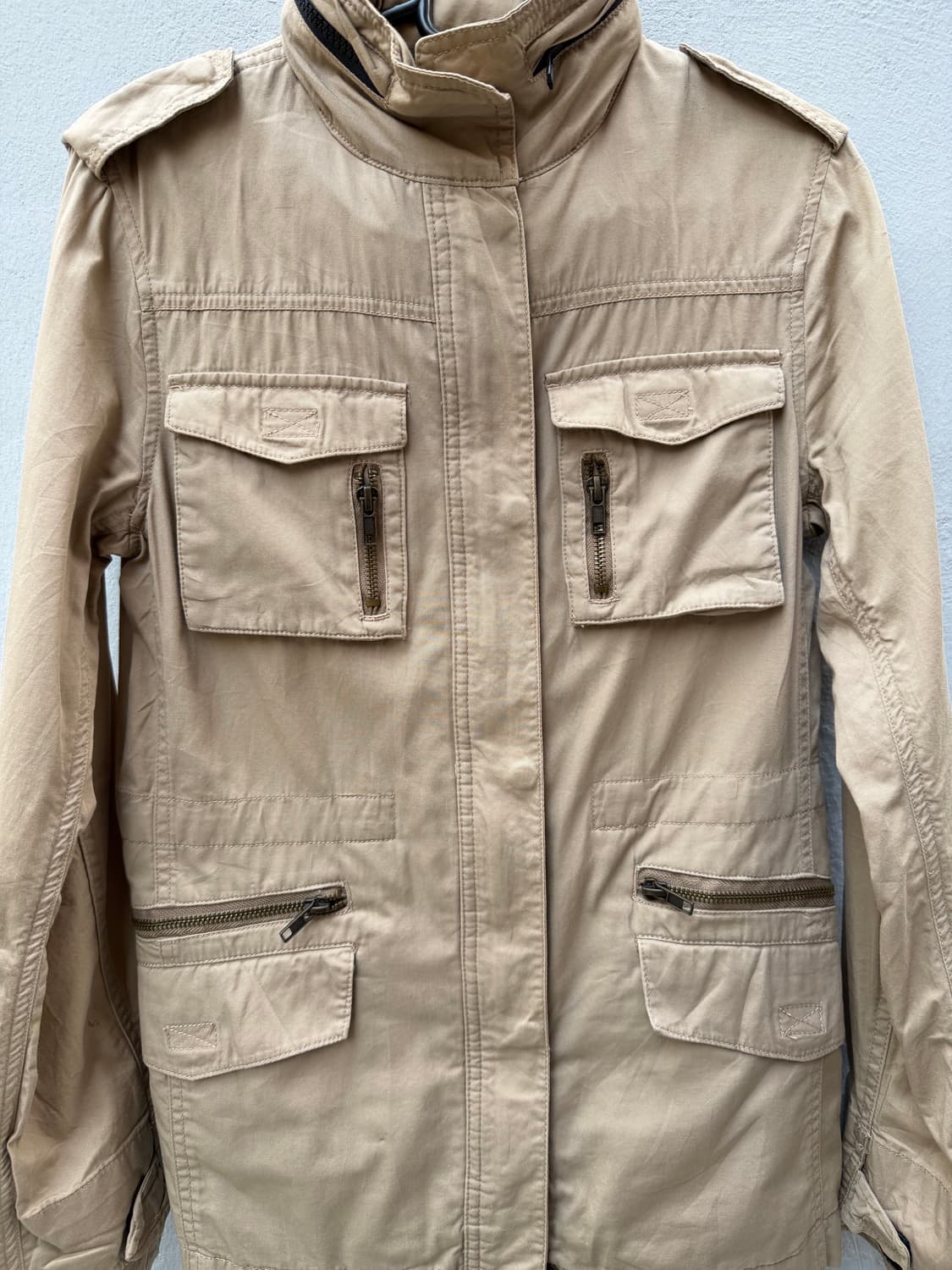 00‘s 본더치 Y2K 사파리 필드 자켓 베이지 야상 상품이미지3