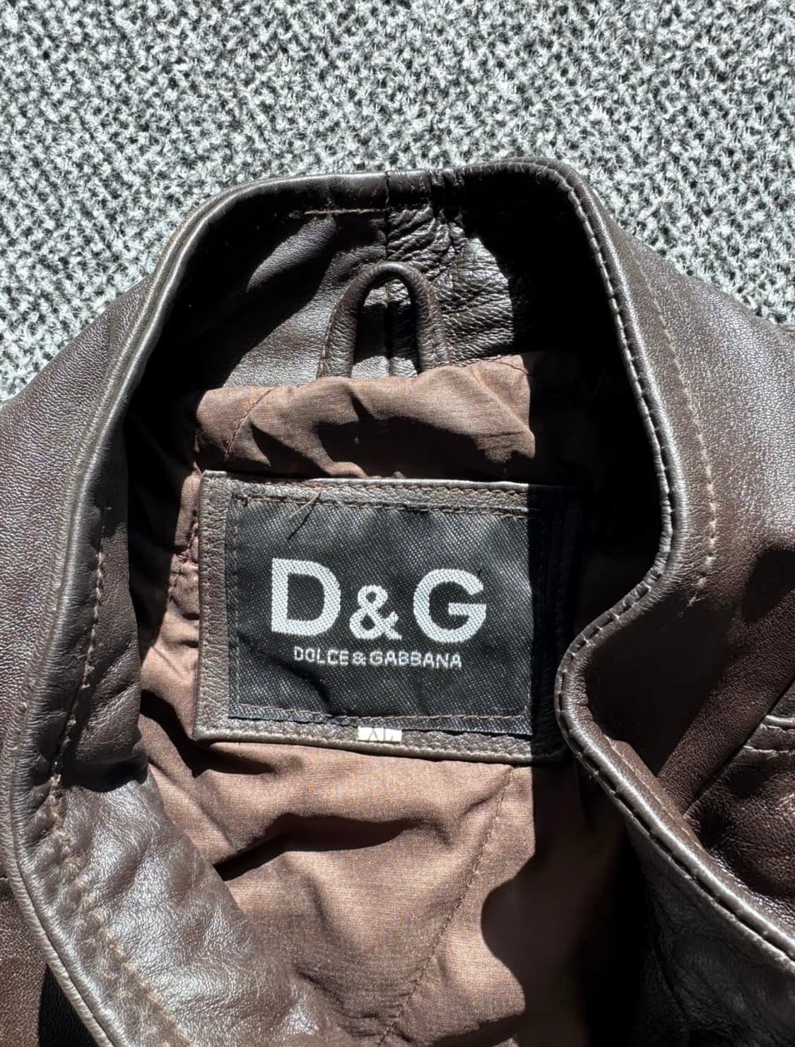 dolce & gabbana leather jacket-XL 상품이미지7