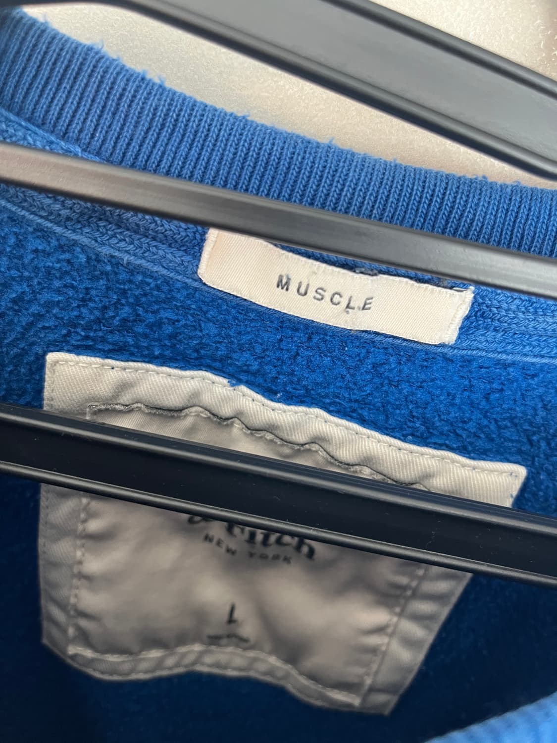 아베크롬비 A&F 맨투맨 블루 [L] 상품이미지4