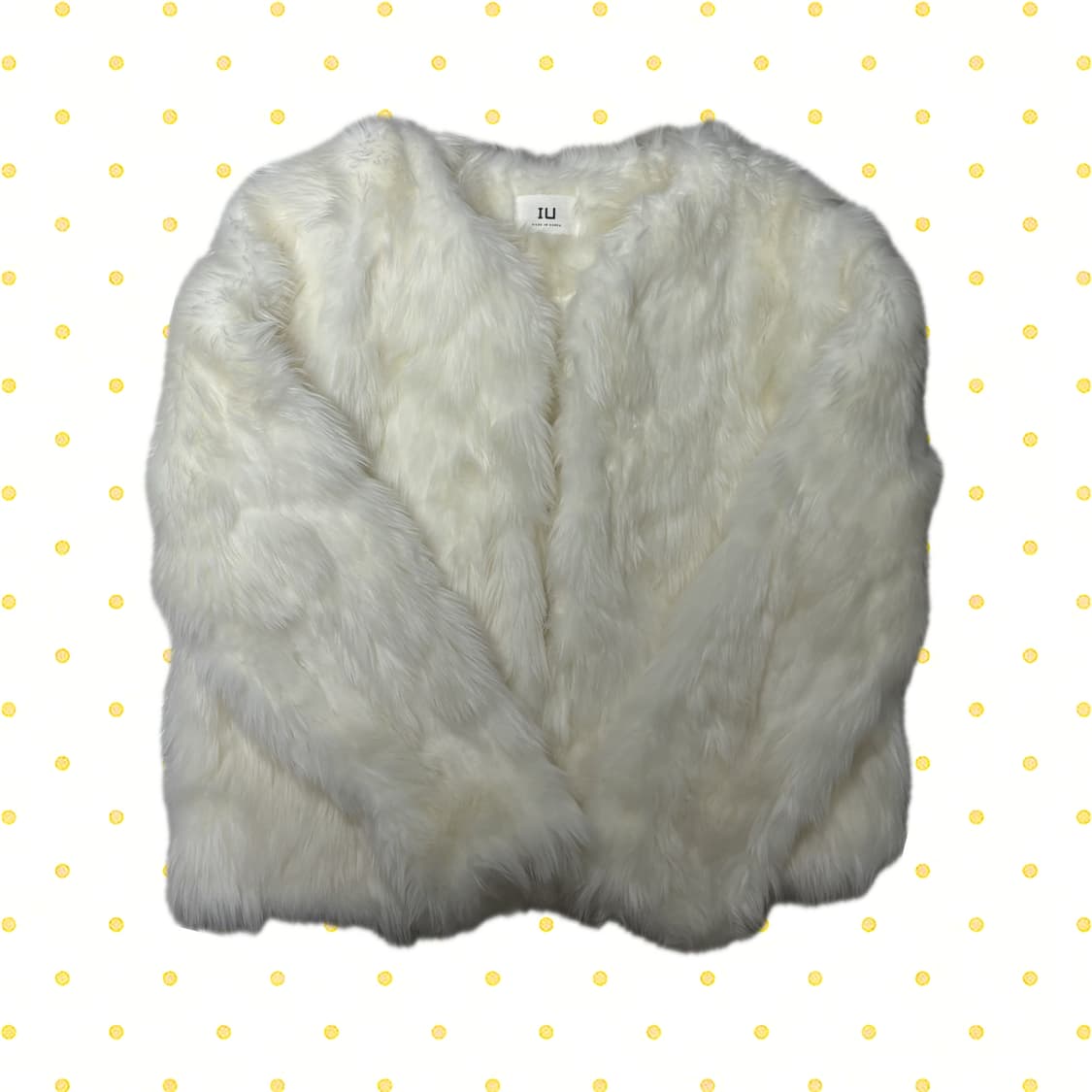 화이트 갸루st 퍼자켓 상품이미지1