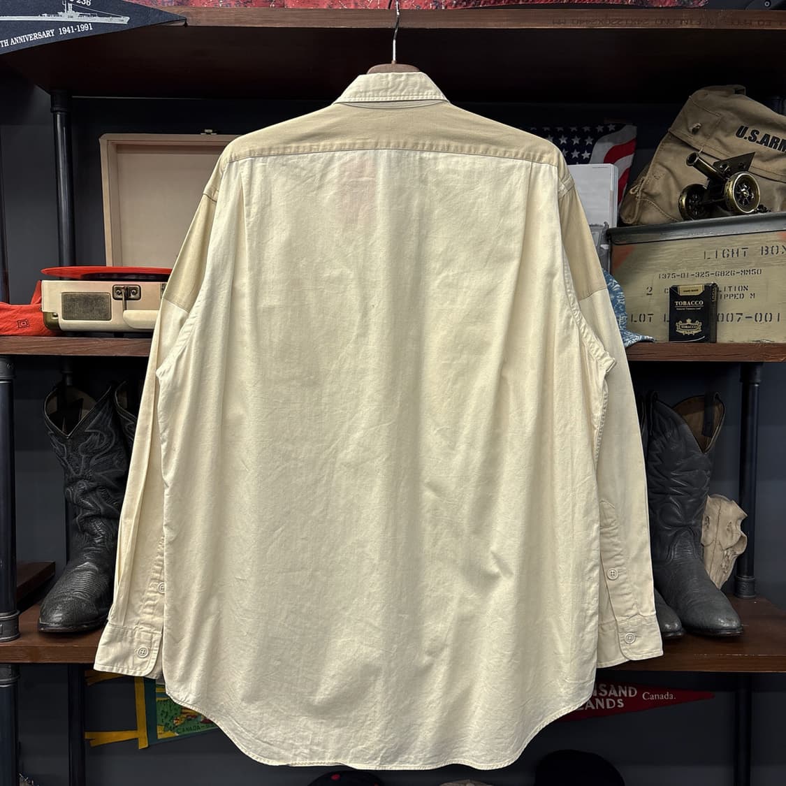 90s 폴로 랄프로렌 백컨트리 라인 유틸리티 포켓 헌팅셔츠 N1095 상품이미지2