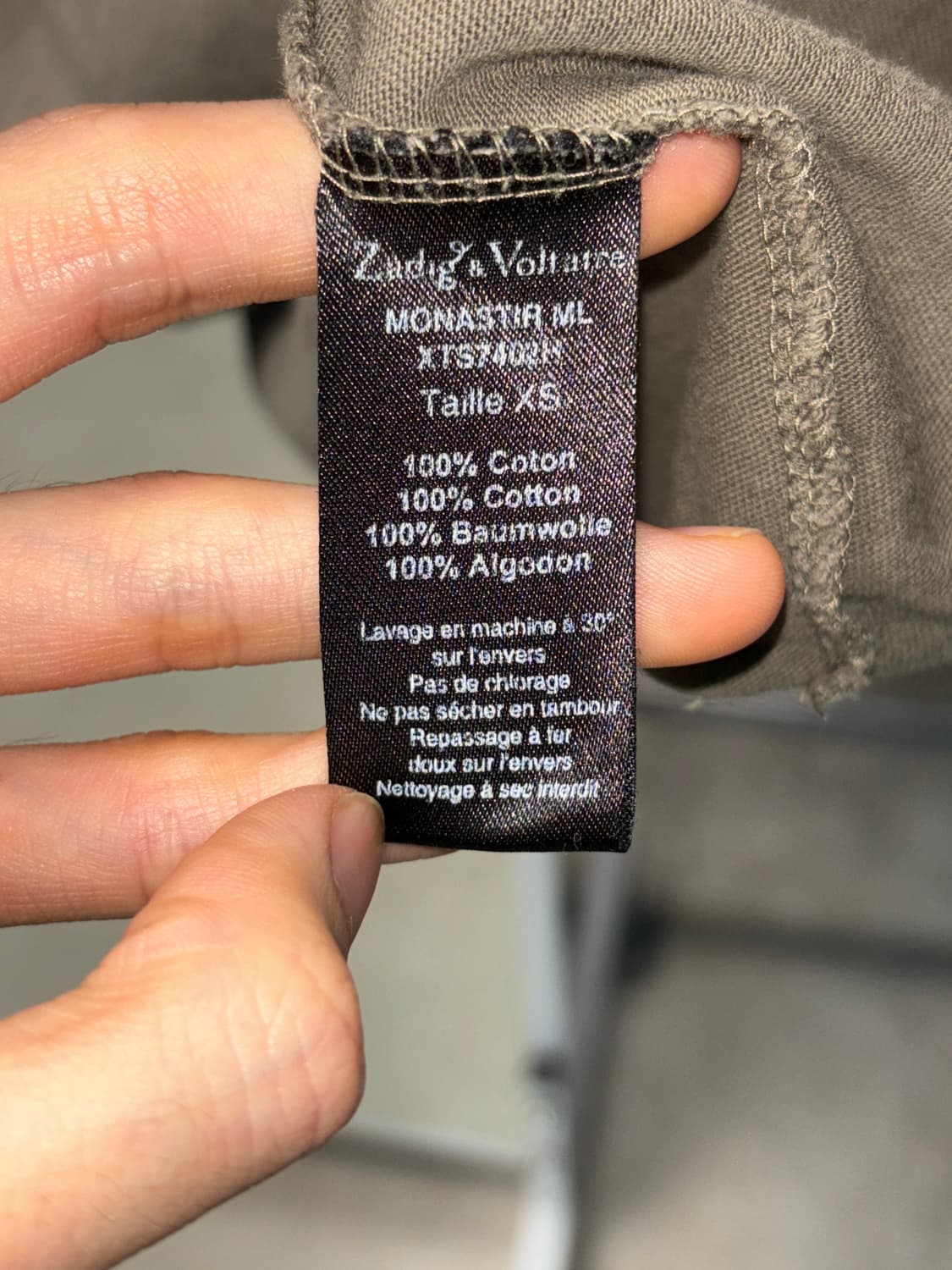 쟈딕앤볼테르 롱슬리브 상품이미지7