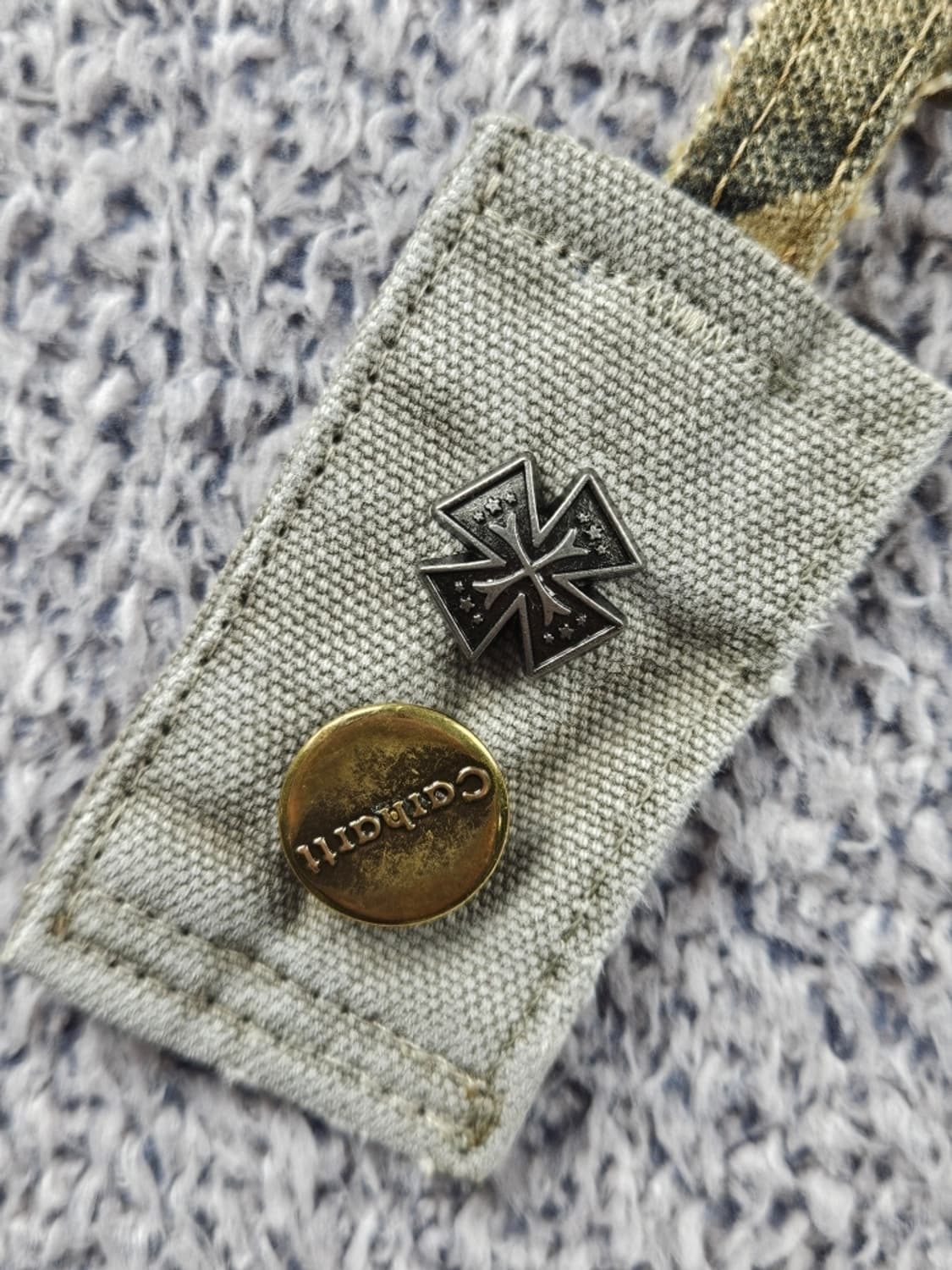 칼하트 버튼 핸드메이드 커스텀 카라비너 키링 ( OS ) / 10893 상품이미지3