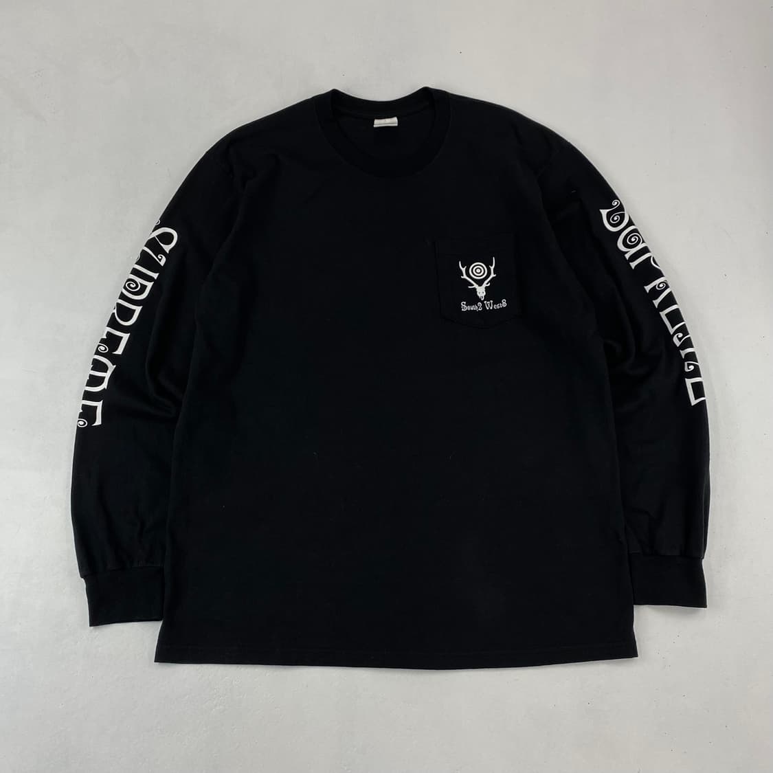 슈프림 X 남이서팔 포켓 블랙 롱 슬리브 (100) 상품이미지1