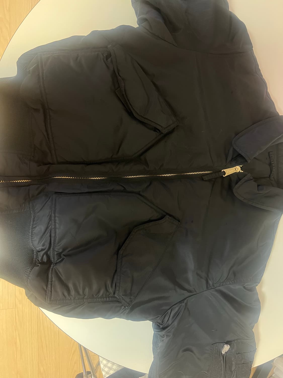 ALYX  블랙 MA-1 자켓(알파인더 콜라보) 상품이미지4