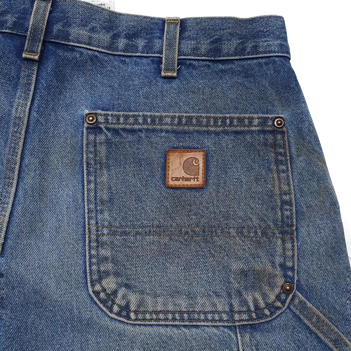 칼하트 더블니 데님 B73 (32~34) 오리지널 덩가리 핏 상품이미지6