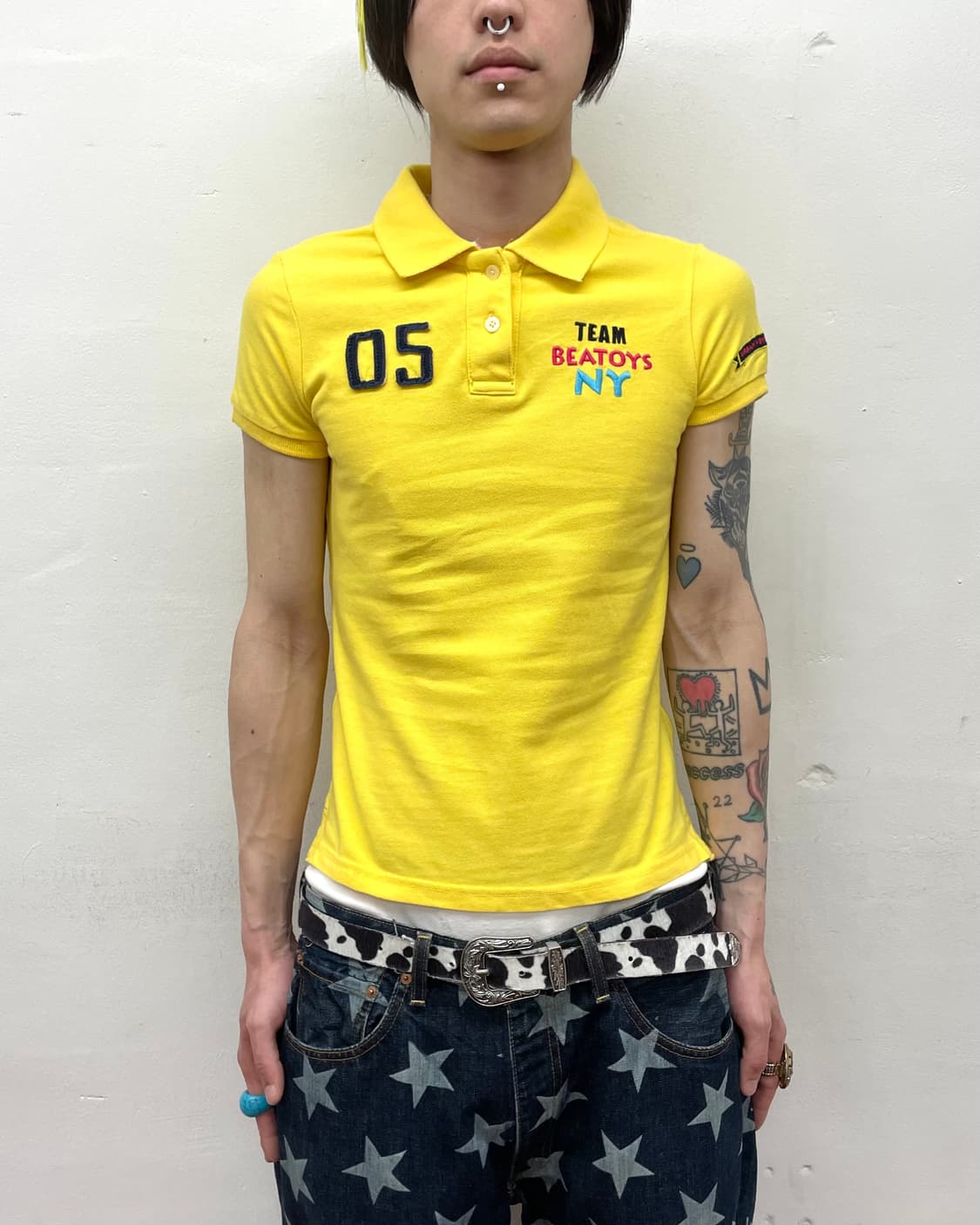 Retro 05 Yellow Pk T-shirt 상품이미지1