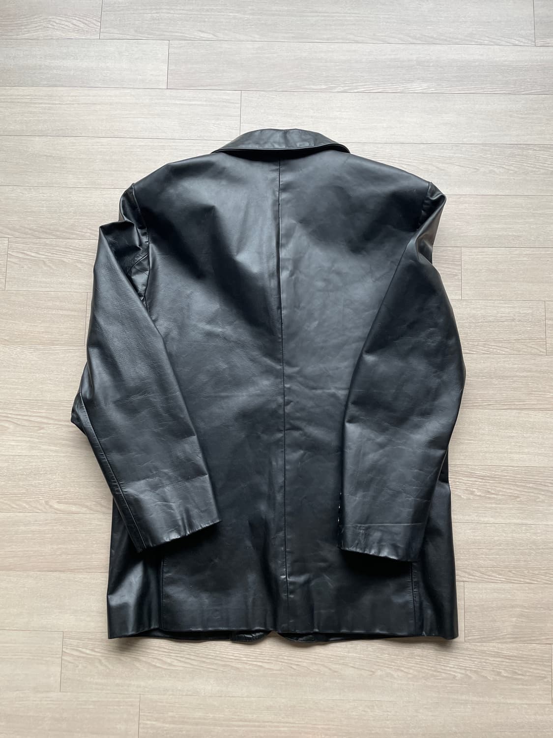 90s 올드갭 레더 블레이저 자켓 상품이미지2