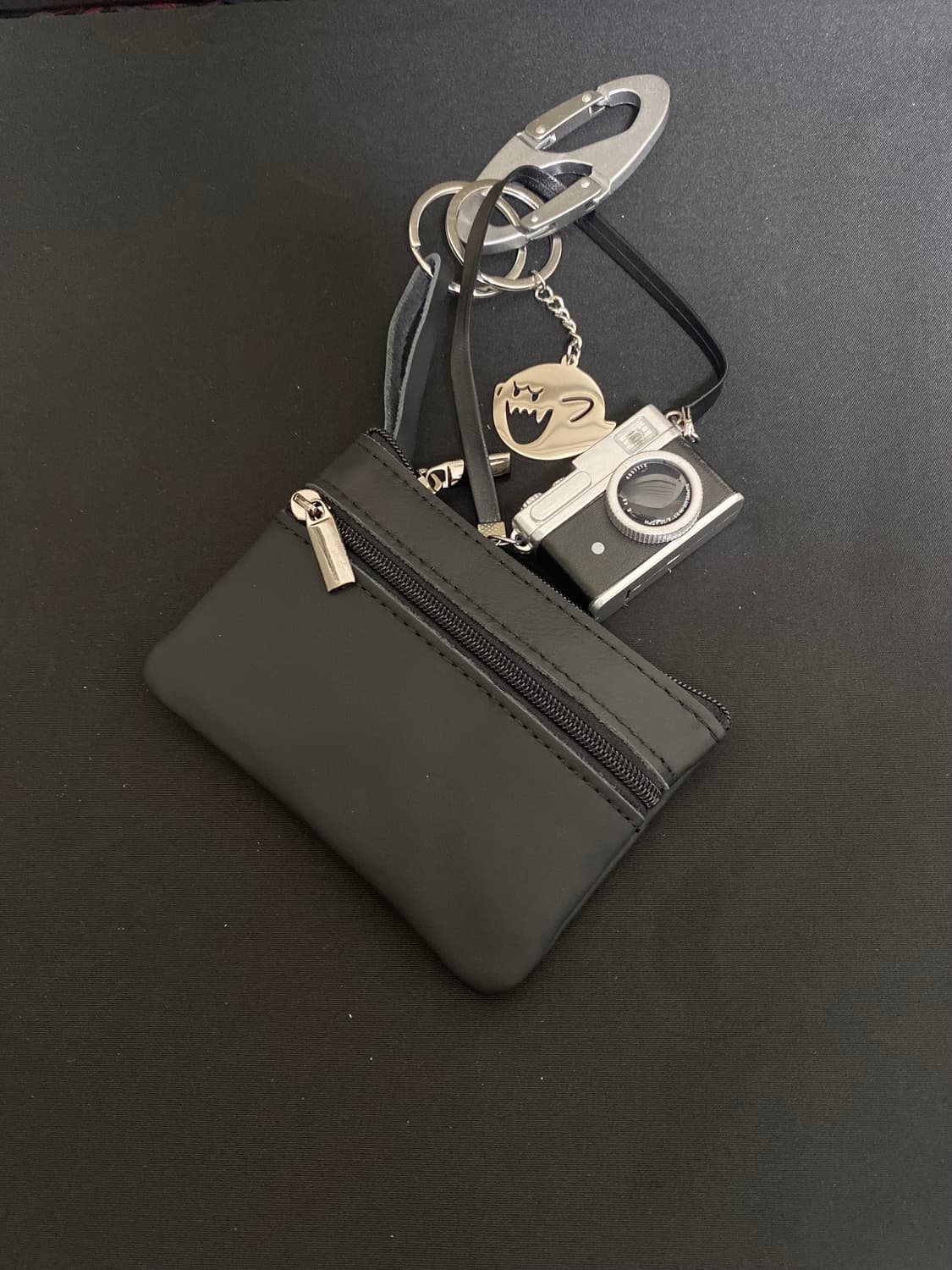 매트 블랙 미니 웰렛 키링 상품이미지1