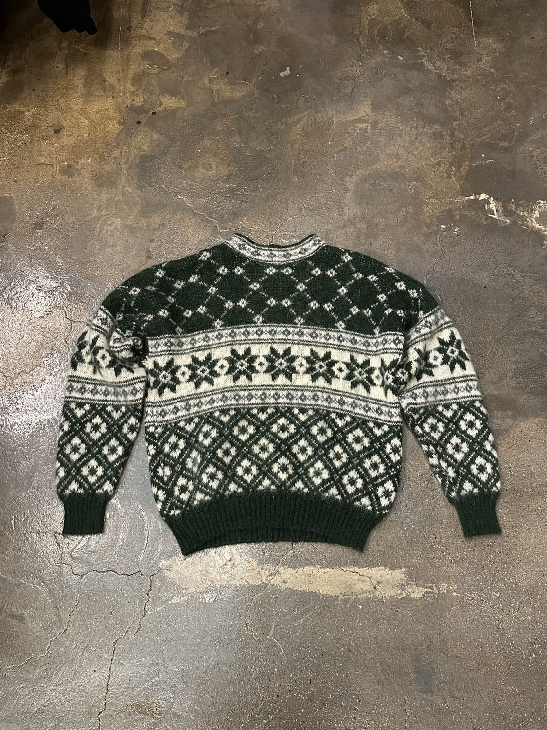 아일랜드 패턴 울니트 L 상품이미지4