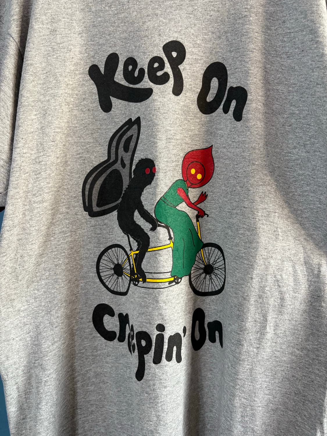 00‘s Gildan Keep On Creepin Ringer Tee.  상품이미지3