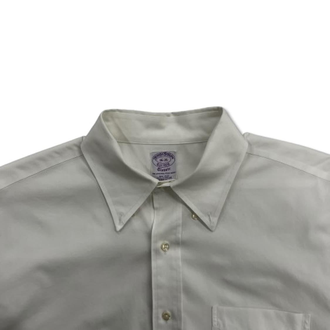 브룩스 브라더스 화이트 드레스 셔츠 상품이미지5