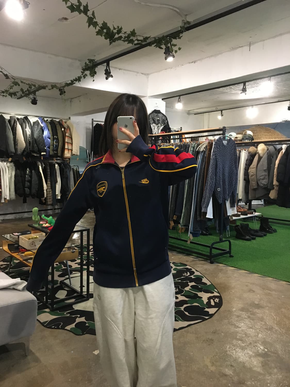 나이키 아스날 트랙탑 네이비 M 상품이미지5