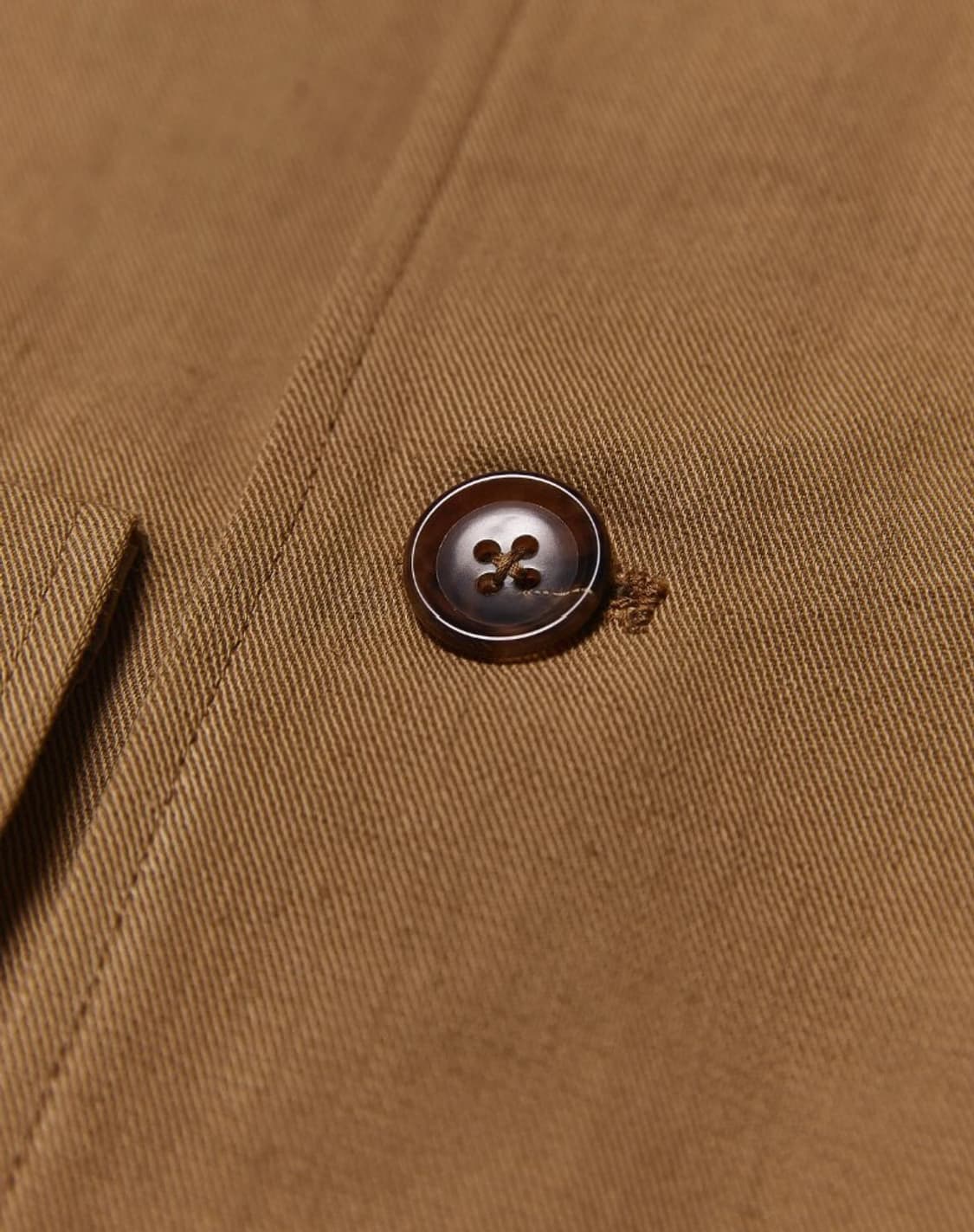 NICENESS IRWIN 면/대마 레더 트림 자켓 M 상품이미지8