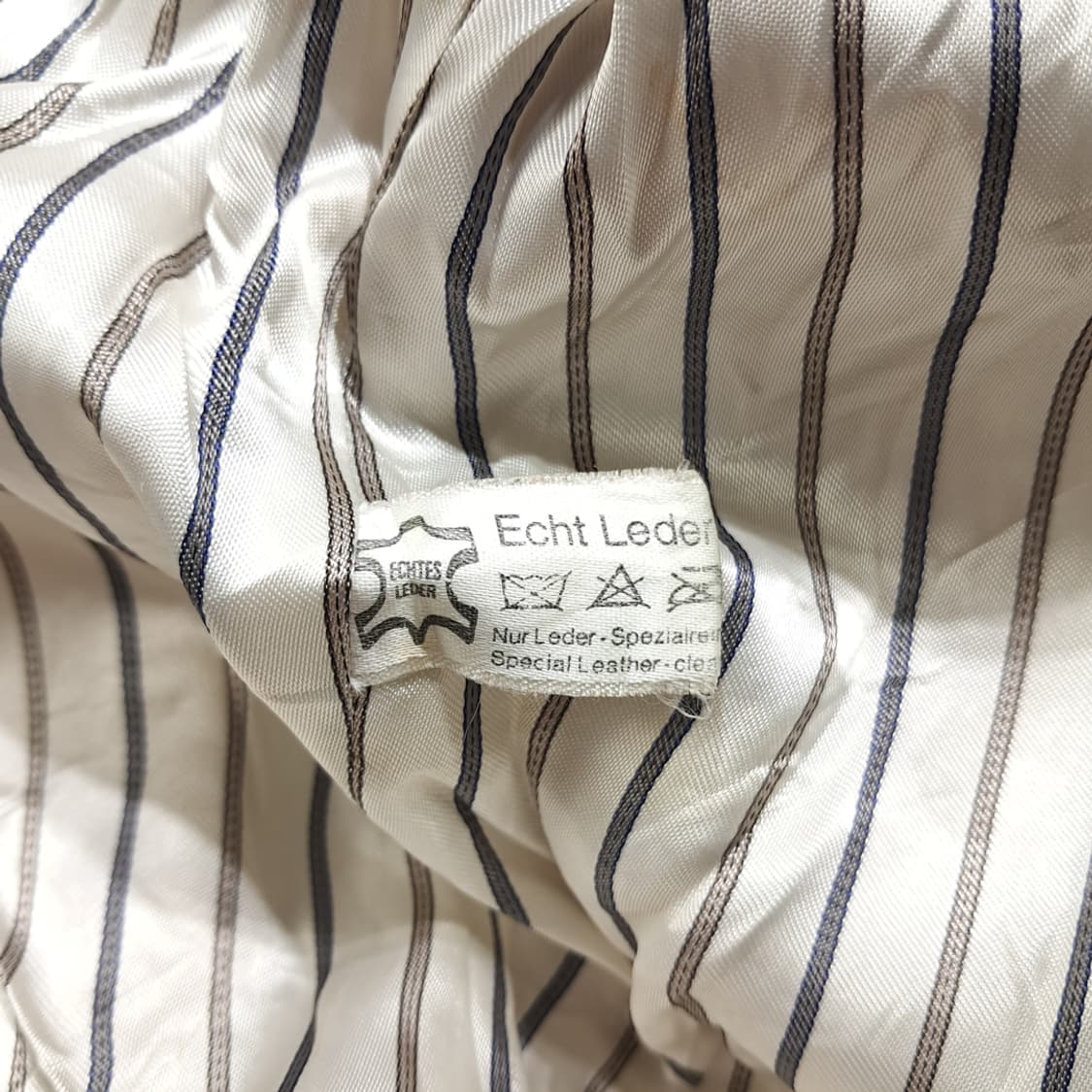 CL336 XL 아그반트폼피터 80s 독일판 가죽 다크브라운 자켓 상품이미지6