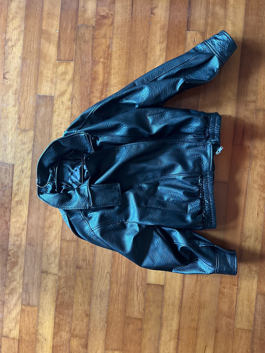 자라 생로랑맛 가죽자켓 상품이미지2