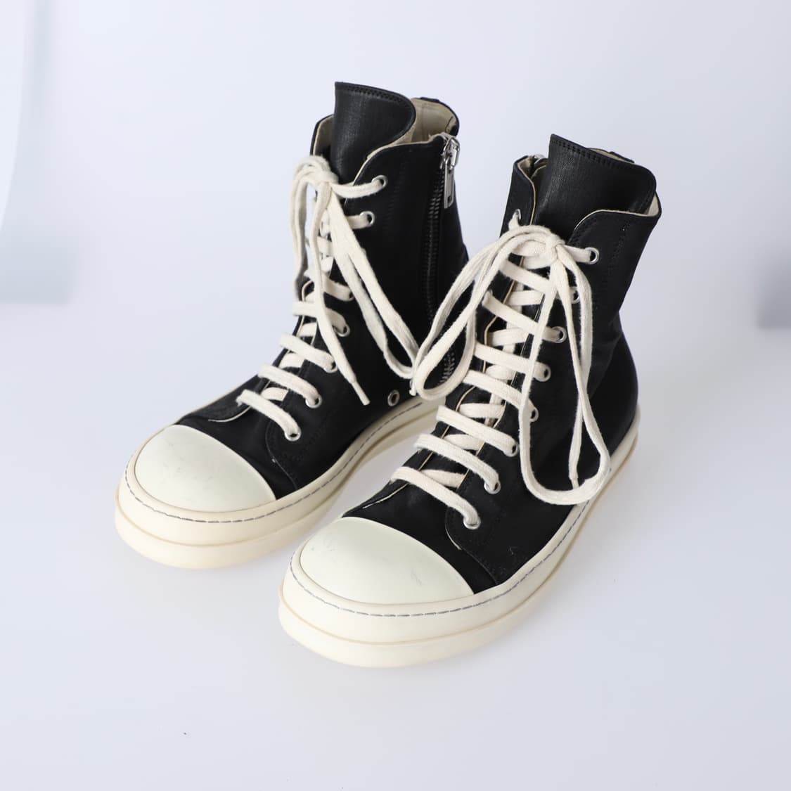 39.5 / Rick Owens 릭오웬스 왁스 라몬즈 하이 상품이미지1