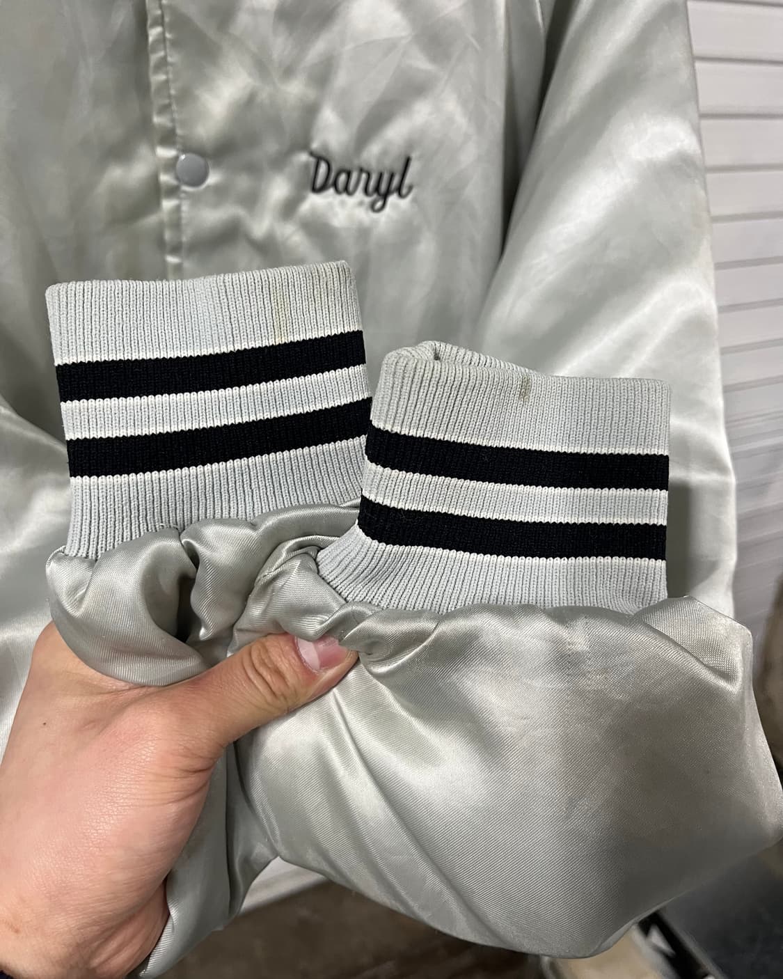 80s Dunbrooke satin jacket 🇺🇸 상품이미지10