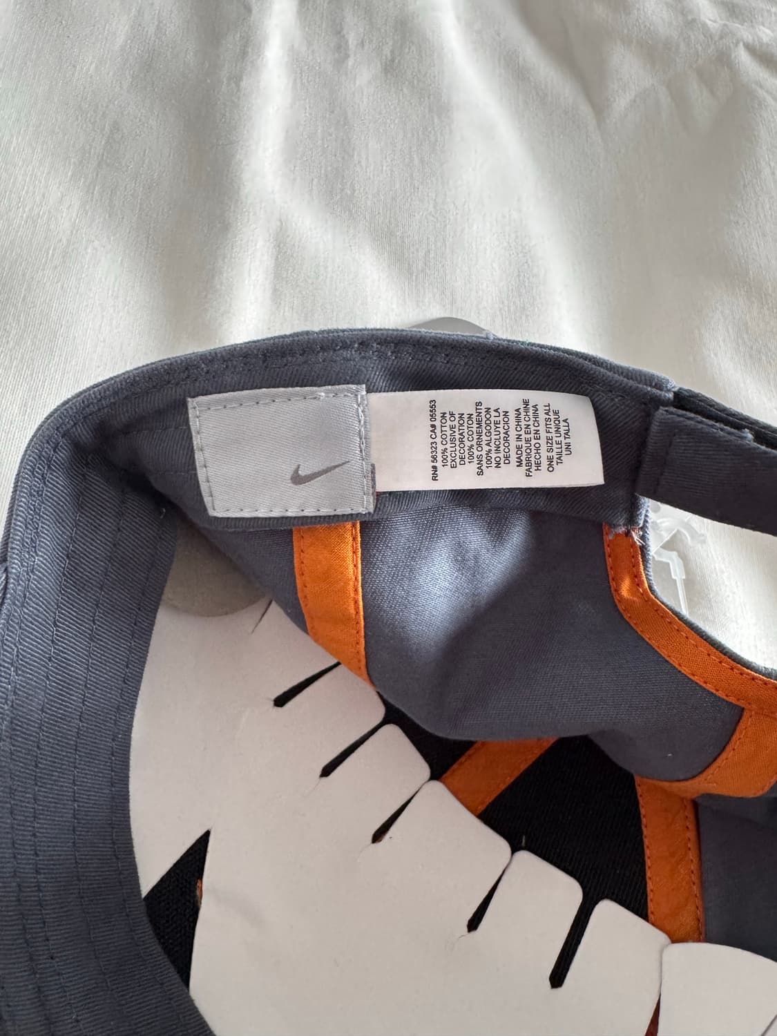 00's 데드스탁 나이키 오렌지 스우시 볼캡 상품이미지9