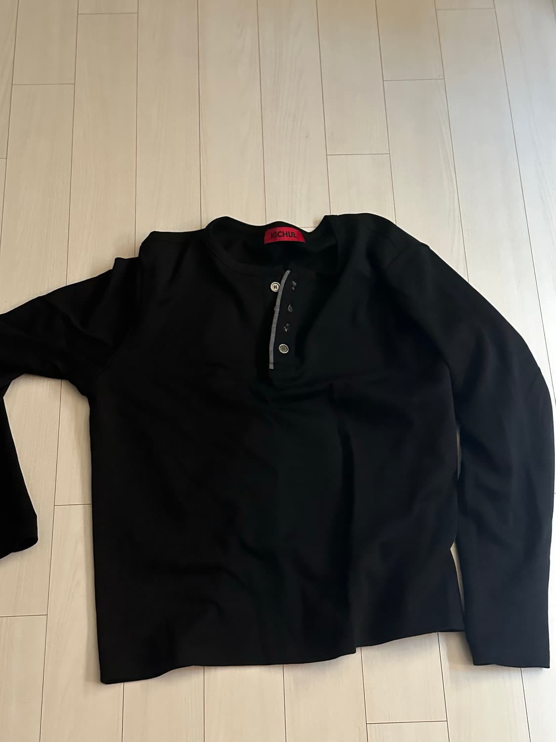 기철 헨리넥 롱슬리브 상품이미지1