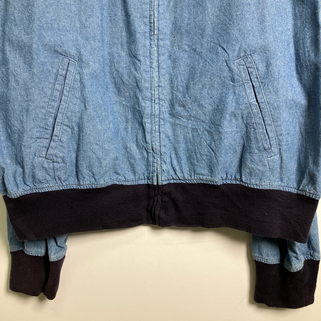 80's 폴로 랄프로렌 데님 블루종 자켓 XL 상품이미지5