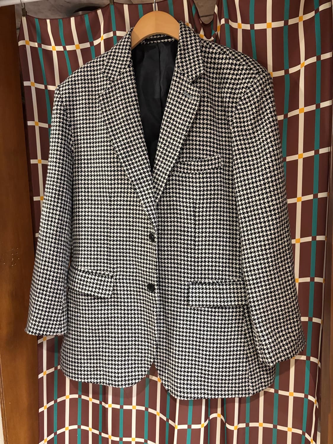 하운드투스 체크 블레이저 상품이미지2